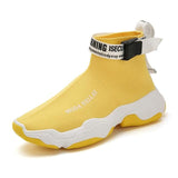 Men's High Top Fashion Sock Sneakers