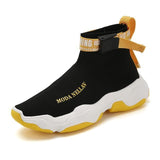 Men's High Top Fashion Sock Sneakers