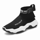 Men's High Top Fashion Sock Sneakers