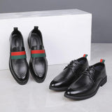 Men's Genuine Leather High Quality Oxford Business Wedding Social Formal Dress Shoes