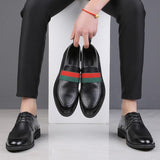 Men's Genuine Leather High Quality Oxford Business Wedding Social Formal Dress Shoes