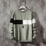 New Men Long Sleeves Autumn Winter Pullover Knitted Sweater