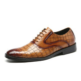 Men's High Quality Slip-on Lace-Up Leather Dress Shoes