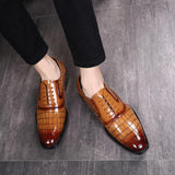 Men's High Quality Slip-on Lace-Up Leather Dress Shoes