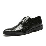 Men's High Quality Slip-on Lace-Up Leather Dress Shoes