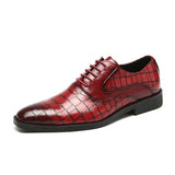 Men's High Quality Slip-on Lace-Up Leather Dress Shoes