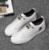 Plus velvet Cowhide Upper Soft Sole Casual Driving Footwear