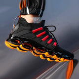 Men's New Fashion Breathable Sneaker Running Large Size Comfortable Sports Shoes