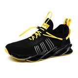 Men's Trend High Quality Blade Running Hollow Damping Athletic Jogging Sneakers