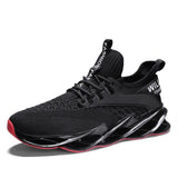 Men's Trend High Quality Blade Running Hollow Damping Athletic Jogging Sneakers