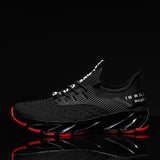 Men's Running Walking High-quality Lace-up Athletic Breathable Blade Jogging Sneakers