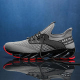 Men's Running Walking High-quality Lace-up Athletic Breathable Blade Jogging Sneakers