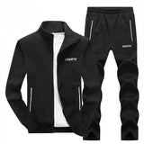 Men's Sets Sweatshirt Sporting Fleece 2020 Fashion  Jacket+Pants