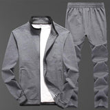 Men's Sets Sweatshirt Sporting Fleece 2020 Fashion  Jacket+Pants