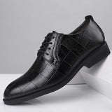 Men's High Quality Oxford Lace-Up Bullock Business Formal Brogues Dress Shoes