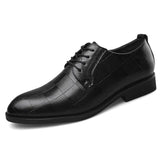 Men's High Quality Oxford Lace-Up Bullock Business Formal Brogues Dress Shoes