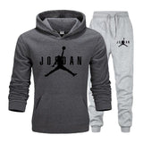 Men's Sets 2 Pieces£¨Hoodie+pants £©Sets  Sportswear Gyms Fitness Sweatpants Tracksuit