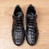 Men's Leather Fashion Short Ankle Boots