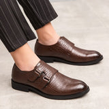 Men's New Spring Fashion Oxford Business Leather Soft Dress shoes