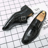 British style Gentleman Leather comfortable Dress shoes