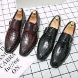 British style Gentleman Leather comfortable Dress shoes