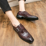 British style Gentleman Leather comfortable Dress shoes