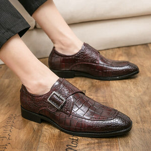 British style Gentleman Leather comfortable Dress shoes