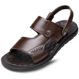 Fashion Summer Men Beach Leather Sandals