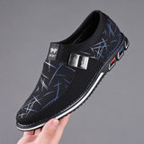 Men Fashion Trend Elastic Casual Shoes