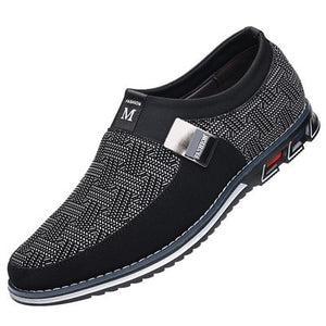 Men Fashion Trend Elastic Casual Shoes