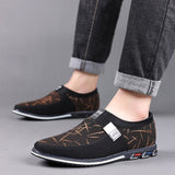 Men Fashion Trend Elastic Casual Shoes