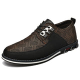 Fashion Men Business Soft Non-slip Canvas shoes