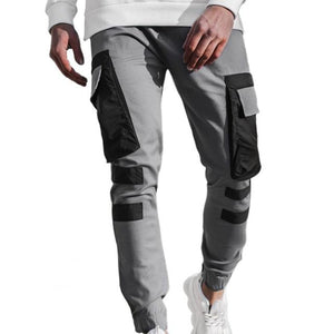 Cargo Texture Sweatpants Men Sports Trousers Pants