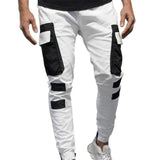 Cargo Texture Sweatpants Men Sports Trousers Pants