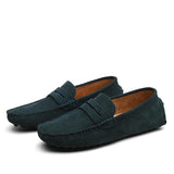 Breathable Fashion Men's Flats Cow Suede Loafer