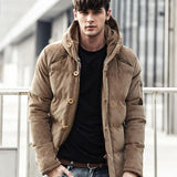 Fashion Quality Cotton Padded Windproof Men's Coats