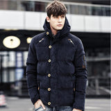 Fashion Quality Cotton Padded Windproof Men's Coats