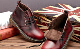 Men Plus Velvet High Quality Leather Martin Boots