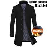 Fashion New Thicken Winter Woolen Men Coats