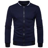 Zipper Design O-Neck Men's Hoodies& Sweatshirts