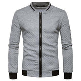 Zipper Design O-Neck Men's Hoodies& Sweatshirts