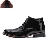 Full Grain Warm Leather Handmade Men Ankle Boots