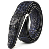 Luxury Designer Crocodile Leather Belt