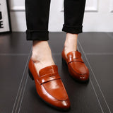 Handmade Business Party Office Wedding Men's Dress Brogue Shoe