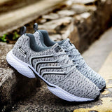 Men's Breathable Running Sneakers Plus Size