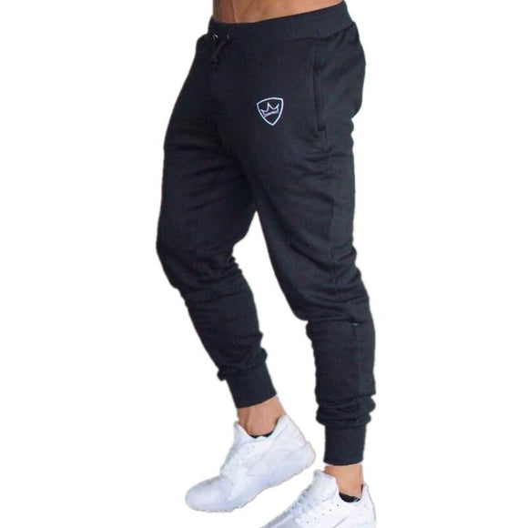 Fashion Mid Cotton Men's Sporting Workout Fitness Gym Sweatpants