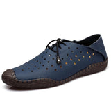 Leisure Style Male Summer Shoes Soft Leather shoe For Men