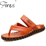 High Quality Leather Lightweight  Flip Flops