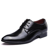 Fashion Business Pointed Toe Wedding Men's Dress Shoes