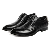 Fashion Pu Leather Oxford Men's Dress Shoes